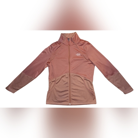 The North Face Womens Light Coral Pink Cinder 100 Full Zip Jacket Size Large - Picture 10 of 15